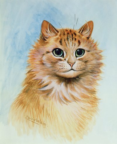 Tom de gengibre de Louis Wain
